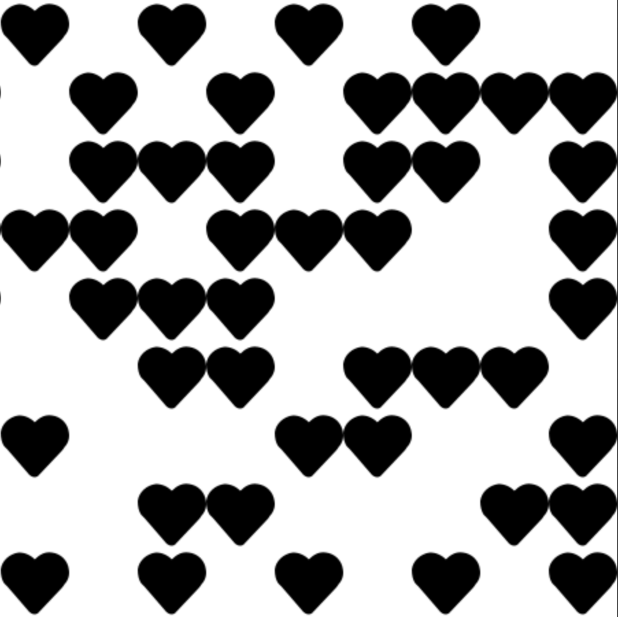 heart パターン preview