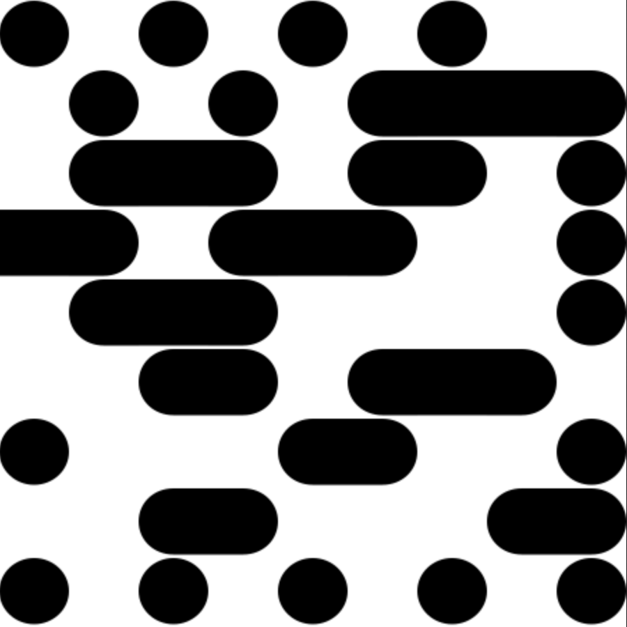 horizontal-dot-chain パターン preview